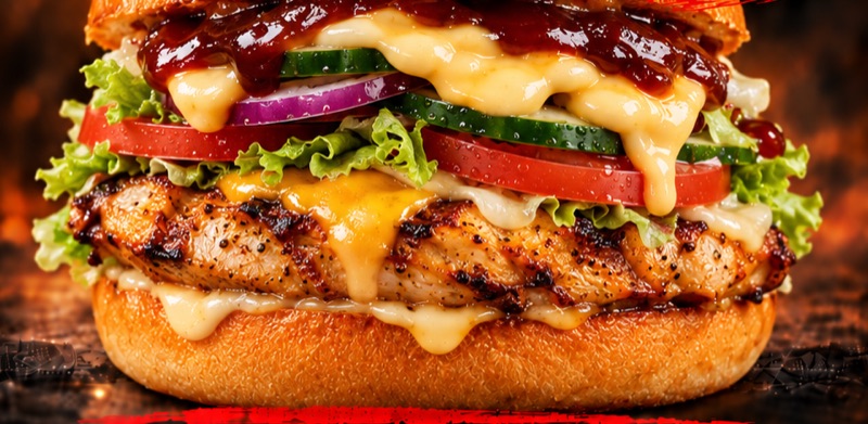 Бургер «Чикен BBQ»
